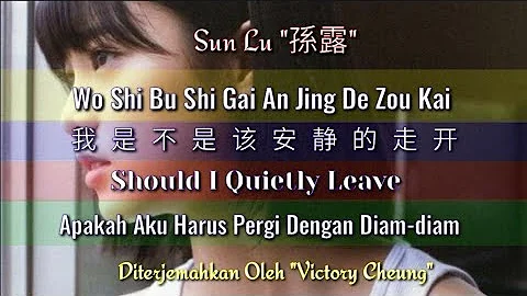 Wo shi bu shi gai an jing de zou kai 我是不是该安静的走开 - 孫露 Sun Lu (Lirik Dan Terjemahan)