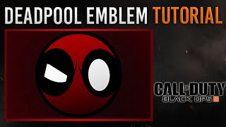 Black Ops 3 - Cool & Easy Deadpool Emblem Tutorial Very Simple