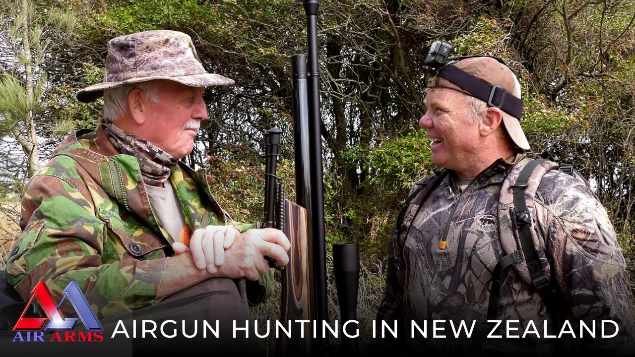 Airgun Hunting in New Zealand with Richard Leonard YouTube