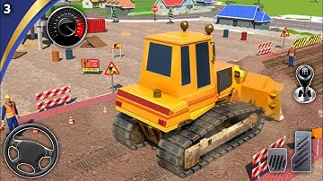 😱 Railroad Tunnel Train Construction Simulator - Construction Vehicles 3D 2024 - Android GamePlay #3