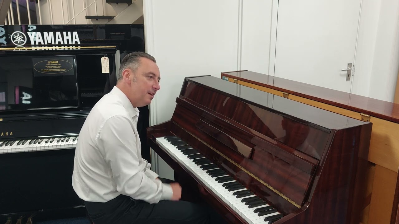 Used Elysian Upright Acoustic Piano For Sale Watch This Demonstration & Review