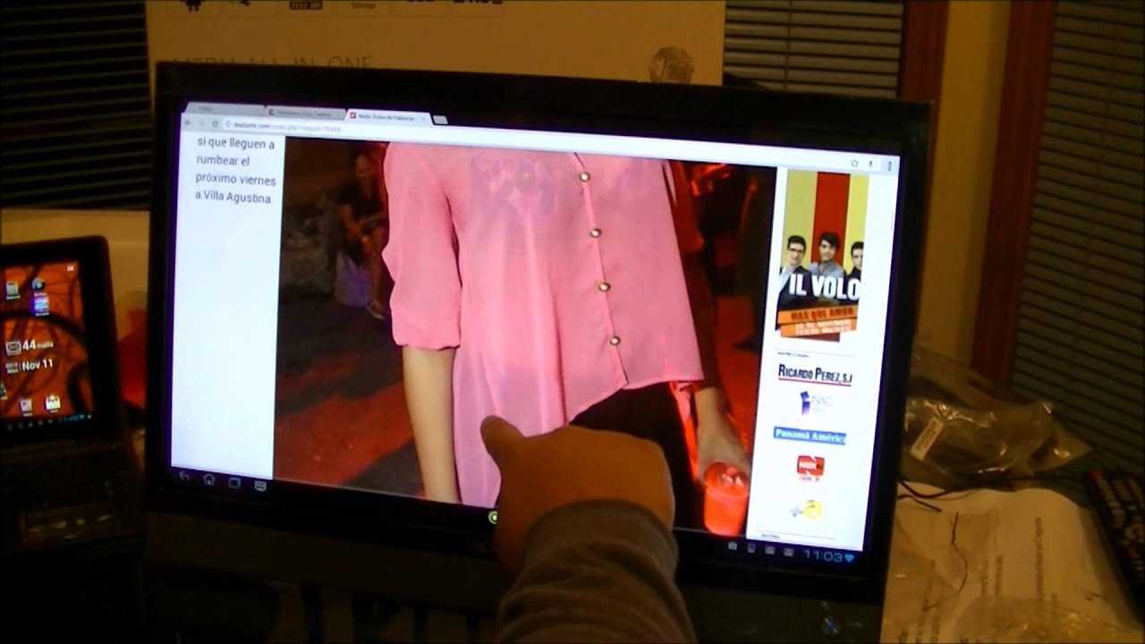Acer Media All in One 21 5 Inch Tablet DUO CORE REVIEW - YouTube