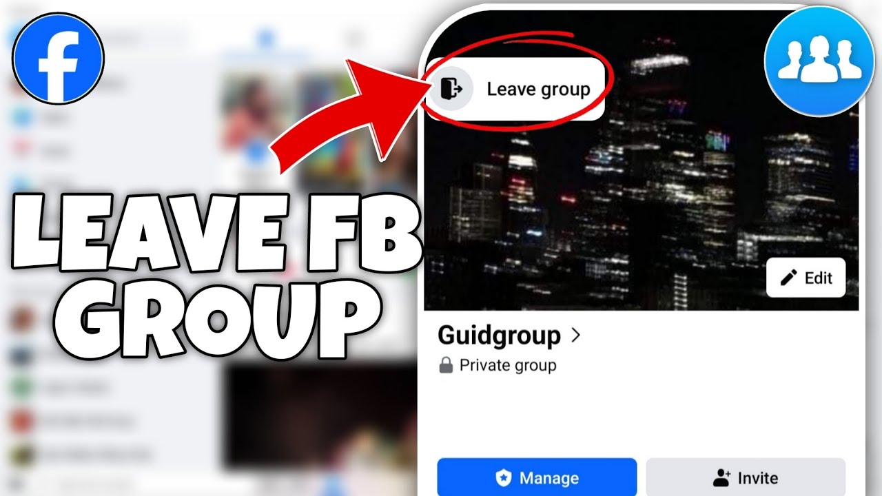 How to Leave a Facebook Group (2024)