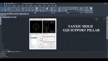 4. YanxiuMold: Tạo Support Pillar (Trụ đỡ Khuôn)