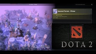Dota 2 Seasonal Terrain - Winter + All Weather Effects