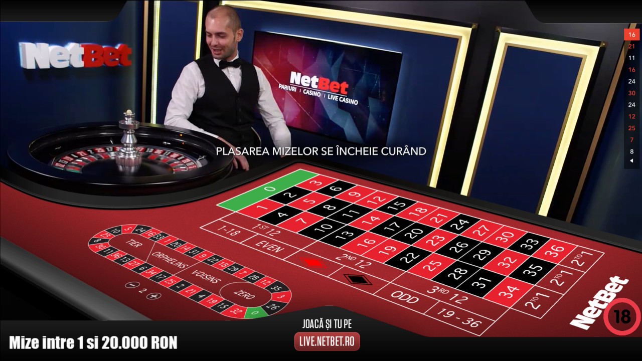 NetBet Roulette - Live Stream