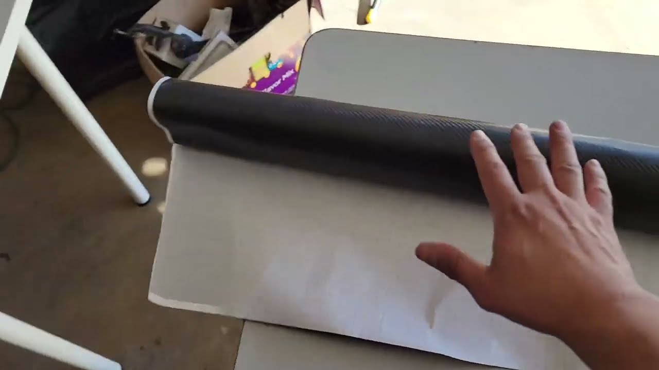 RockRose 3D Matte Carbon Fiber Vinyl Wrap