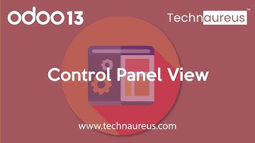 Control Panel View in Odoo 13