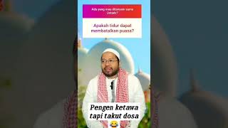 Apakah Tidur Membatalkan Puasa Begini Jawabannya