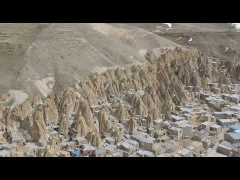 🇮🇷 The rocky Kandovan village in Iran