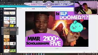How to create axie infinity thumbnails using Canva   | 2100+ MMR