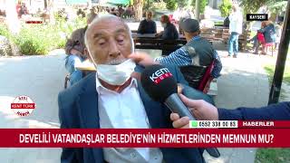 Develi̇deki̇ Vatandaşlara Beledi̇ye Başkanlari Mehmet Cabbarin Faali̇yetleri̇ni̇ Sorduk
