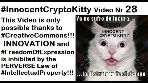 InnocentCryptoKitty 028 Anonymous Music Rap Bitcoin CryptoCurrency Liberty Freedom Justice Anarchy