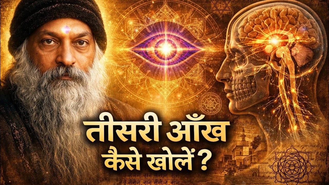तीसरी आँख खोलने का सबसे आसान तरीका 🔥 | 21 दिन में पूर्ण जागरण | Osho Style Meditation