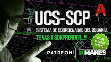 AutoCAD UCS | SCP | sistema de coordenadas  | absolutas relativas y polares | rotar y definir