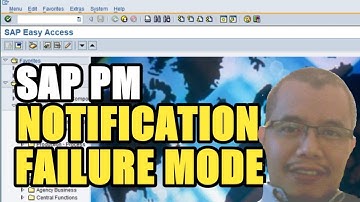 SAP PM || CREATE NOTIFICATION BREAKDOWN INCLUDING FAILURE MODE AND FAILURE CAUSE