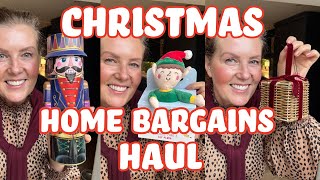 Home Bargains Christmas Haul 2025 🎄 | Affordable Festive Finds You’ll LOVE! ✨