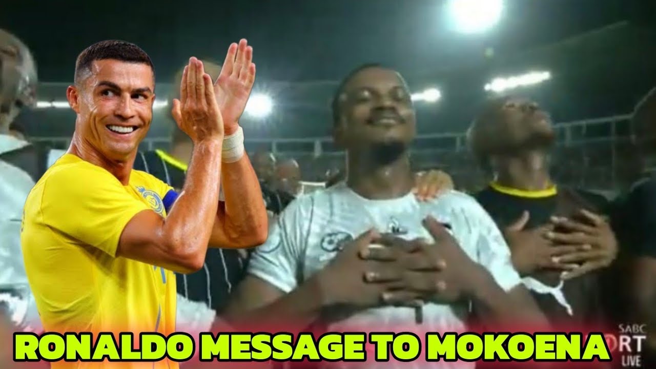 RONALDO RESPONDED TO MOKOENA AFTER HE DID RONALDO CELEBRATION