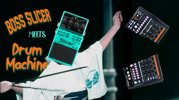 BOSS Slicer meets Drum Machine // SL-2 vs Drumbrute Impact