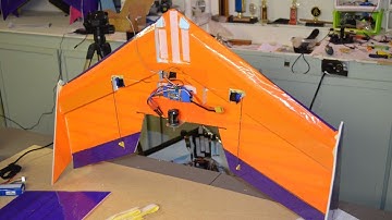 How to build a Flying Wing - Part  3 - KFm-4 Airfoil and Fibreglass A-frame