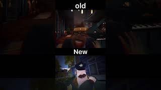 Hello neighbor 2 old vs New Jumpscares (Comparison) #helloneighbor2 #helloneighbor #shorts