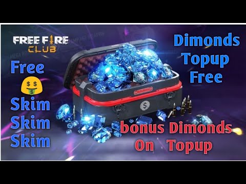 How to get free topup and bonus Dimonds on every topup, Garena free fire