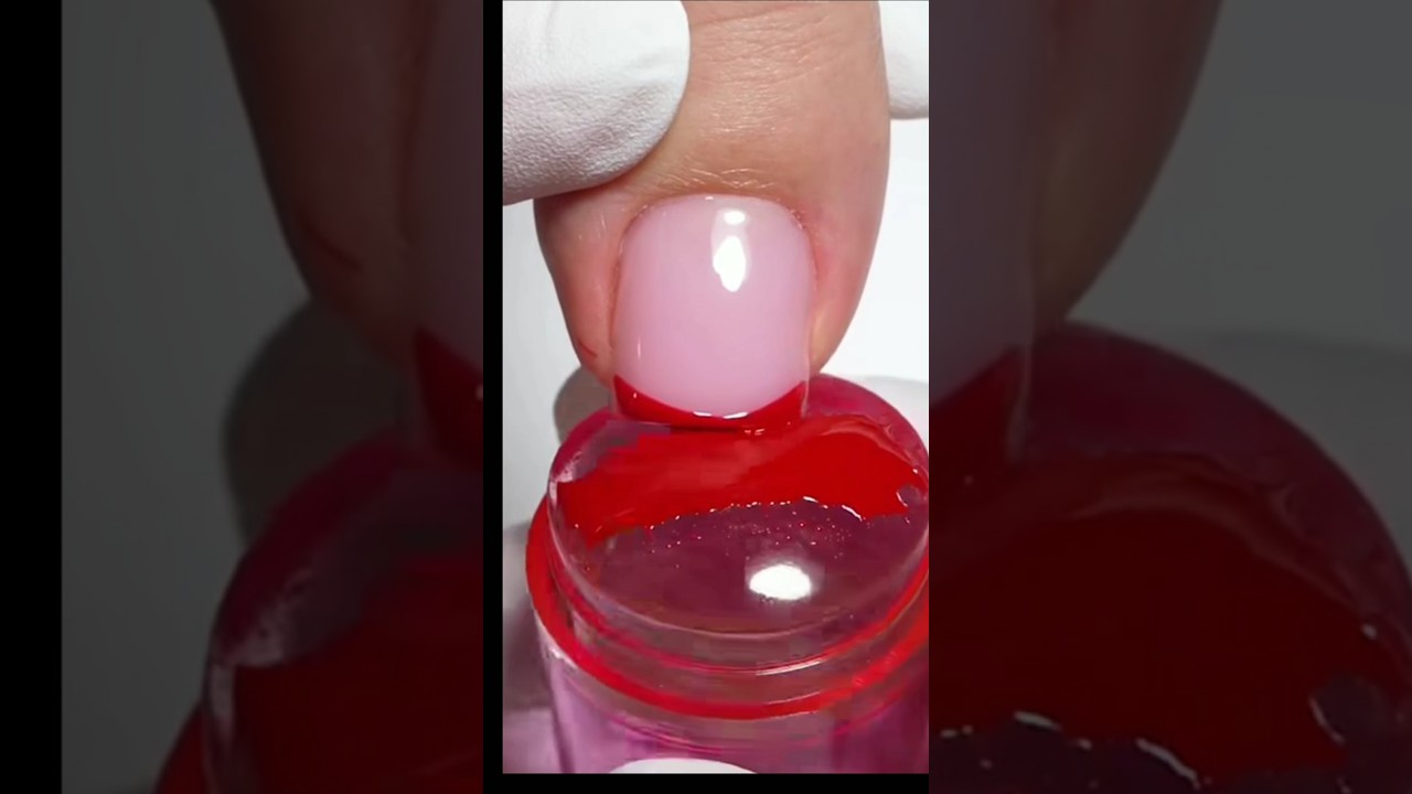 Nails extension #nailgelart #nails #designnails #naildesign #nailtutorial #shortvideo