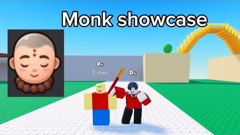 MONK showcase | Roblox project smash