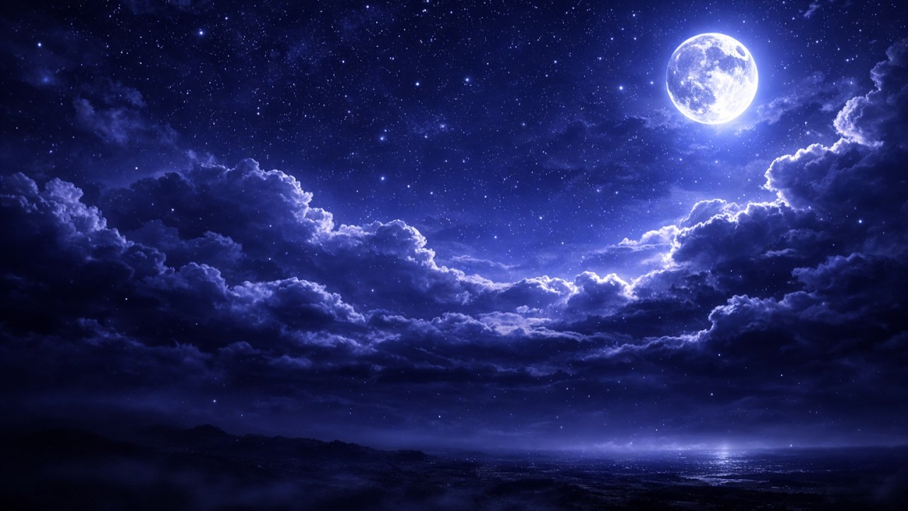 Midnight Silence 🌙 | Calm Space for Deep Rest | Calm Relaxing Ambient