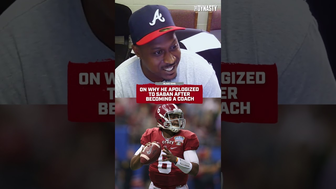 Why Blake apologized to Saban after becoming a coach