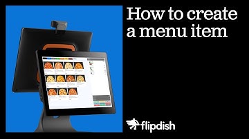 How to create a menu item - Flipdish POS