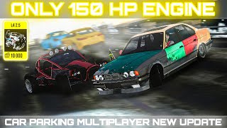 I Tried to DRIFT Cars with Only 150hp in TRAFFIC | Car Parking Multiplayer NEW UPDATE