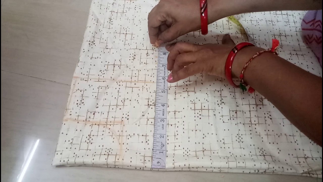 Simple Sleeveless top cutting for kids YouTube