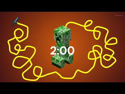 2 Minute Minecraft Timer Bomb | Creeper Countdown EXPLOSION! 💥🟩