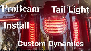 Custom Dynamics ProBeam Tail Light 2020 Harley Ultra Limited