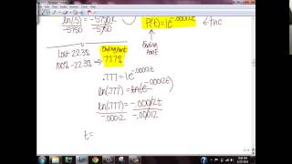 Unit 9:  Applications of Logarithmic & Exponential Equations
