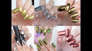 Amazing Chrome Nail Design by Yagala