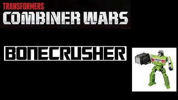 Transformers Combiner Wars Review - Voyager Class Constructicon Bonecrusher
