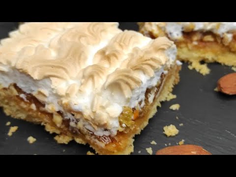 Vidéo: Gâteaux à La Confiture D'abricots Et Meringue