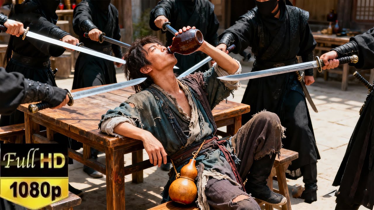 百名惡霸圍攻乞丐小夥，不料小夥竟以一敵百，瞬間秒殺所有敵人！| Kung Fu | 功夫 | 動作片