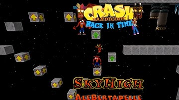 Crash Bandicoot - Back In Time Fangame: Aangepast level: Sky High door Alebertapella