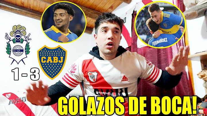 Gimnasia (LP) 1 vs BOCA 3 - Reaccion de un Hincha de RIVER - Liga Profesional!