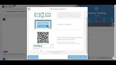 Sign in Via Text Code in Seesaw
