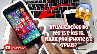 NOVAS ATUALIZAÇÕES - POR QUE NÃO SAIU NADA PARA O IPHONE 6 E 6PLUS? IOS 12.5 - COMO BAIXO MEUS APPS?