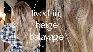 COME TO THE SALON WITH ME | sandy, beige balayage | @mik.jade