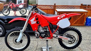 Incredible Restoration 34 year old 2 Stroke Dirt Bike Time Lapse
