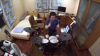 Video thumbnail of "ขาหมู Tattoo Colour (Drum Cover) by Jine"