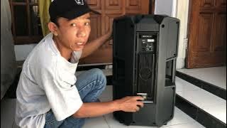 MELIHAT ISI SPEAKER AKTIF RCF ART 745 A BUATAN ITALI ASLI