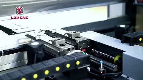 LZKCNC Gantry full electric servo press brake  7+1axes #pressbrake #cncpressbrake