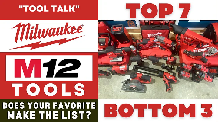 Milwaukee M12 - My Top 7 & Bottom 3 Tools I CAN & CAN’T live without - Is your favorite on the list?